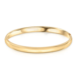 14k Yellow Gold - Bangle Bracelet